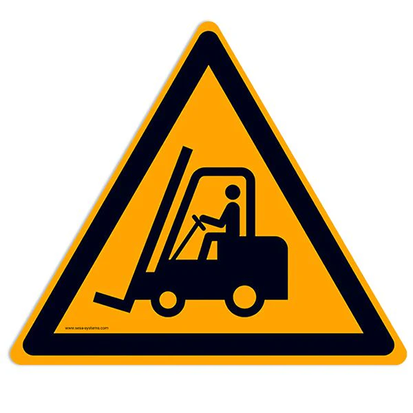 Pictogramme adhésif de sécurité